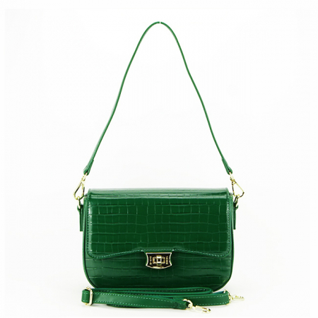 Femei - Geanta de umar David Jones  B-7002-1 14 Verde inchis