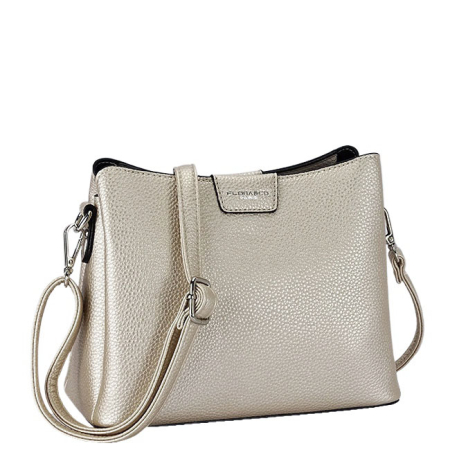 Genti mici - Geanta mica ivory metalizat Flora&Co Paris B-F2548 14