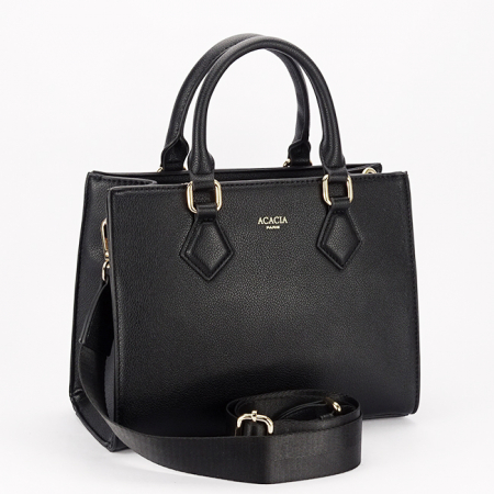 Táskák - Acacia Paris fekete táska G-24256 11