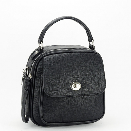 Femei - Geanta dama cu maner B-F8508 126 Negru