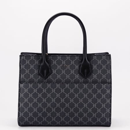 Femei - Geanta cu imprimeu Acacia Paris B-G-24256 12, Negru