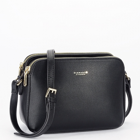 Táskák - Fekete DIANA&CO táska DRM717-1 15