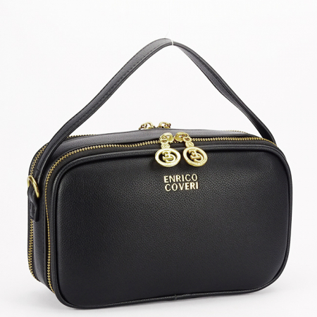 Femei - Geanta talie mica Enrico Coveri B-EC6090 132, Negru