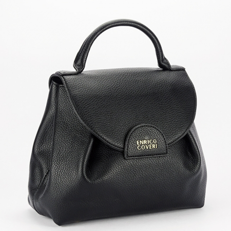Femei - Geanta cu maner Enrico Coveri B-EC6090 14, Negru