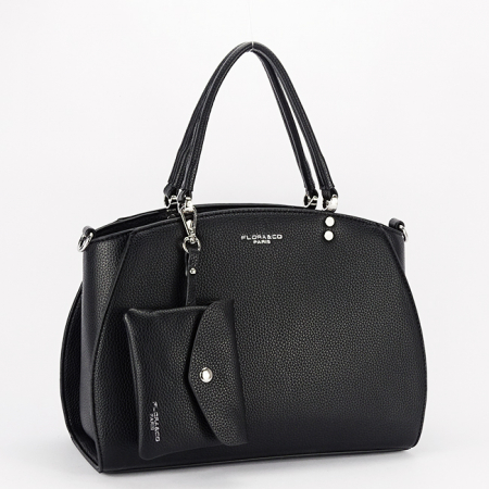 Femei - Geanta office/casual cu portofel inclus B-F8524 15, Negru