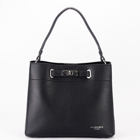 Nők - Fekete közepes Flora&CO Paris táska F8510 M3