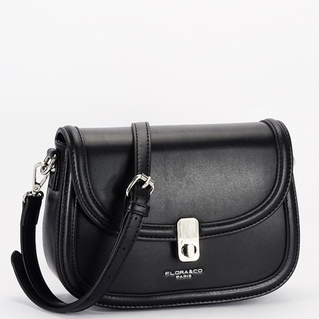 Accesorii - Geanta neagra umar Flora&CO Paris B-F8530 15