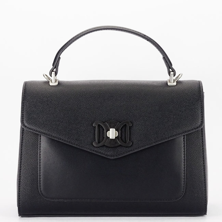 Posete - Fekete közepes méretű David Jones táska CM7793 14