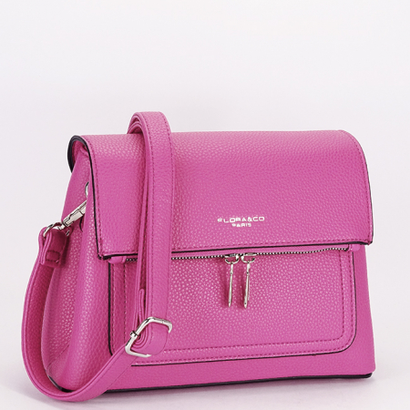 Femei - Geanta fucsia casual Flora&CO Paris B-H6922 126