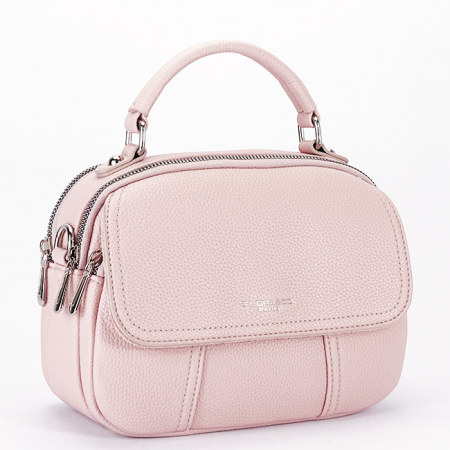 Femei - Geanta dama cu maner Flora&Co B-F8511 M7, Roz