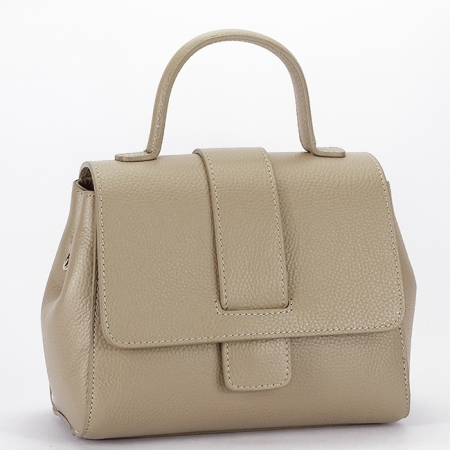 Femei - Geanta taupe din piele naturala B-1047 123