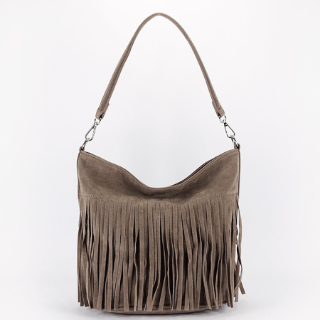 Nők - Taupe Flora&CO Paris rojtos táska F7515 14