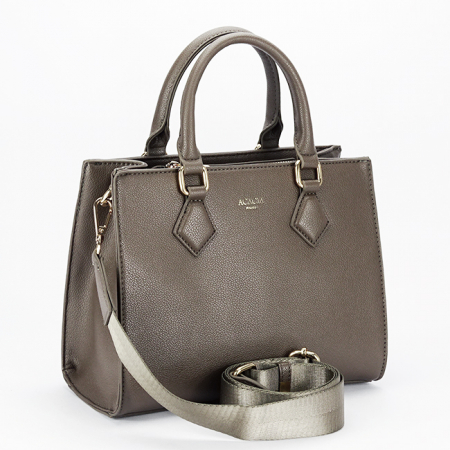 Táskák - Acacia Paris sötét barna táska G-24256 11
