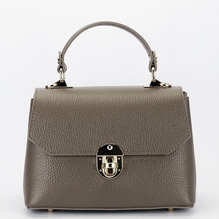 Nők - Sötét taupe táska valódi táska 1736 131