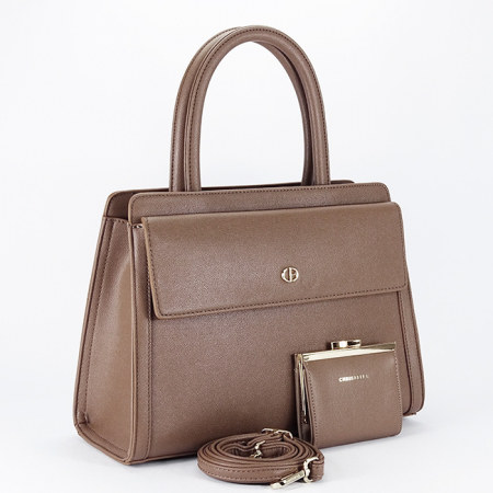 Femei - Geanta taupe Premium CHRIS BELLA B-CB2427-3 17