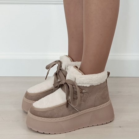 Noutati - Ghete kaki imblanite B-25815 115