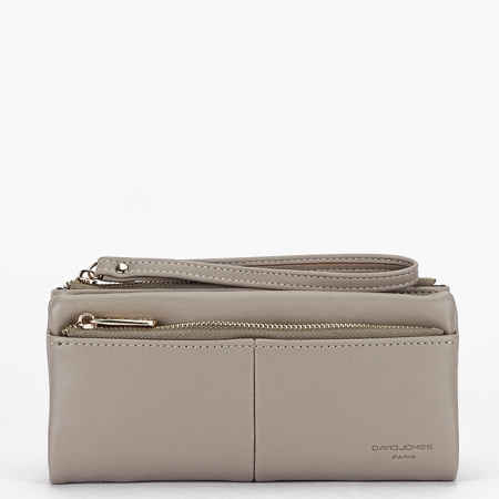 Nők - David Jones Paris taupe bézs pénztárca P159-1 05