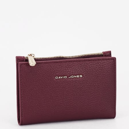 Accesorii - Portofel bordo David Jones Paris B-P150 05