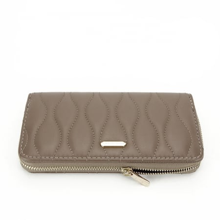 Femei - Portofel dama matlasat B-P137-510 M5 Maro taupe