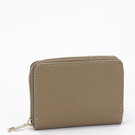 Portofele - Portofel mic bej taupe din piele naturala B-8912 07