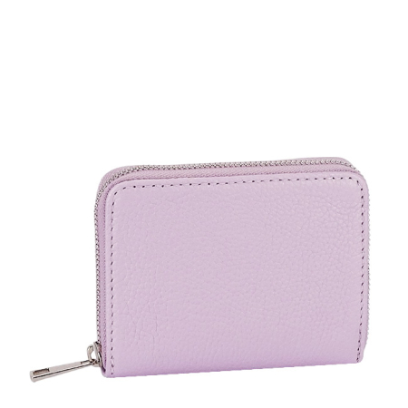 Portofele - Lila valódi bőr pénztárca 8912 07