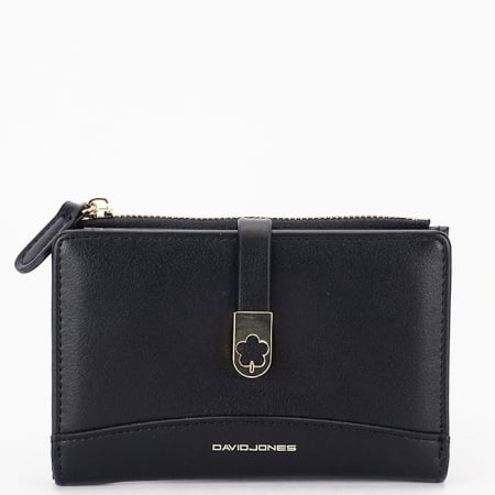 Pénztárcák - Fekete David Jones Paris pénztárca P140-003H 07