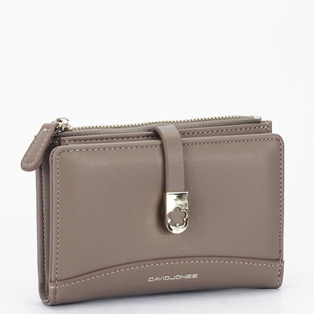 Portofele - Portofel taupe David Jones Paris B-P140-003H 07
