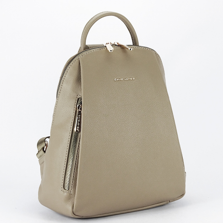 Kiegészítők - Bézs taupe David Jones hátizsák CM7112 18