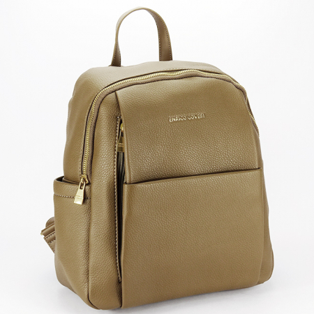 Rucsacuri - Rucsac casual Enrico Coveri B-7024 18, Kaki
