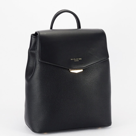 Rucsacuri - Rucsac casual David Jones negru B-CM7492 119