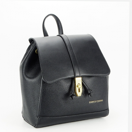 Rucsacuri - Rucsac negru casual Enrico Coveri B-EC3068 18