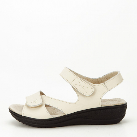 Femei - Sandale dama din piele naturala B-LBS6296 129 Bej
