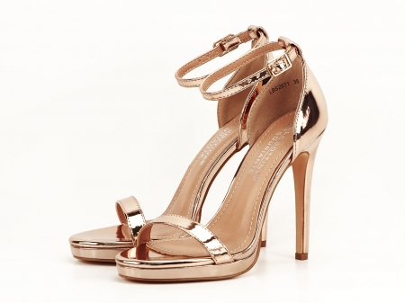 Noutati - SANDALE ELEGANTE CHAMPAGNE B-LBS2671 129