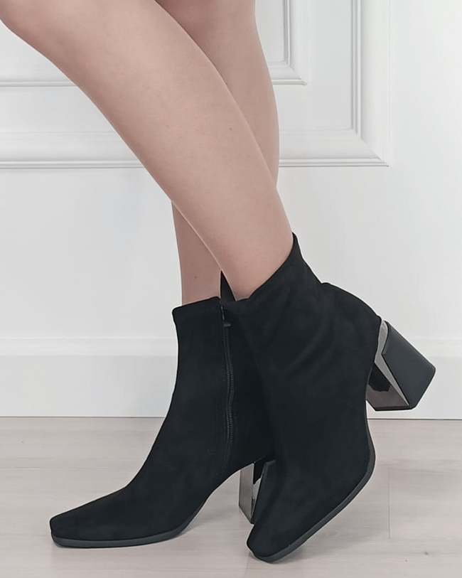 Botine dama negre elegante B-2908A 19 [1]