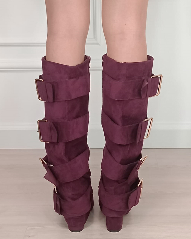 Cizme lungi bordo elegante B-7677A-1 19 [3]