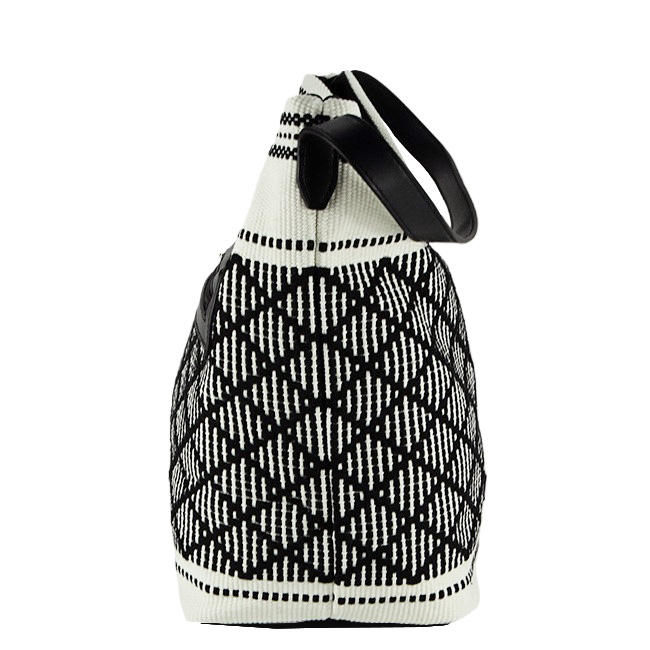 Geanta dama din material textil B-6957-1 15 Negru Negru