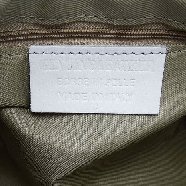 Fehér valódi bőr táska 8904 131 [9]