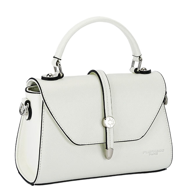 Fehér Flora&Co Paris kistáska F8581 16 [2]