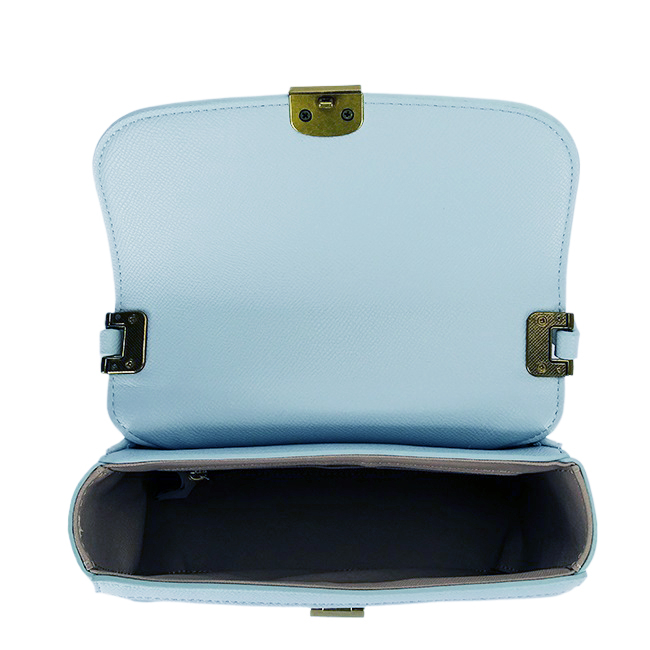Világos kék crossbody táska fonott mintával CM7497 15 [6]