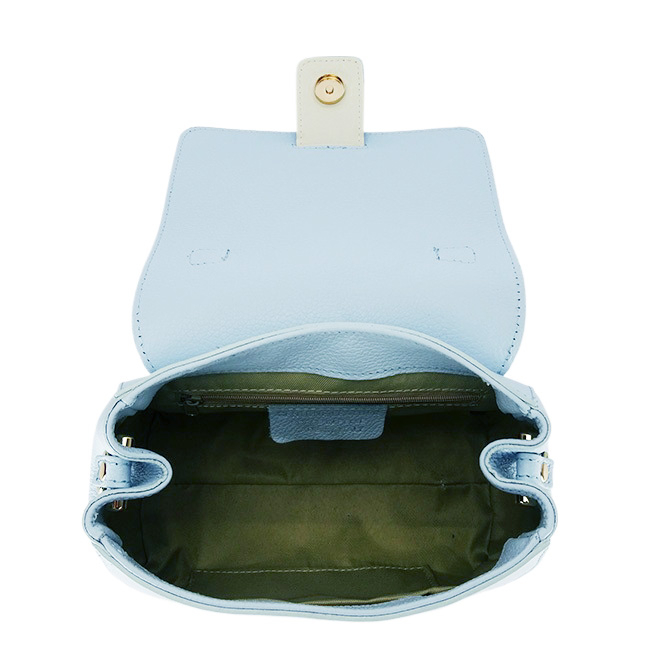 Világoskék valódi bőr táska 1047 123 [9]