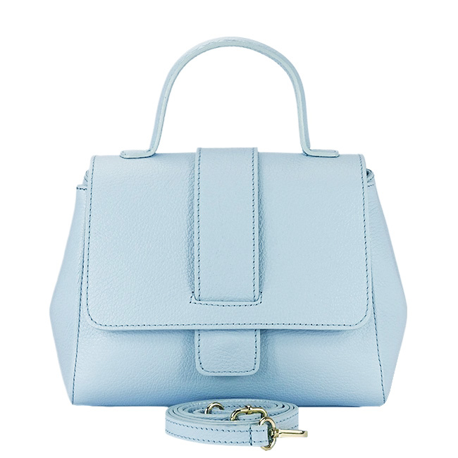 Világoskék valódi bőr táska 1047 123 [7]