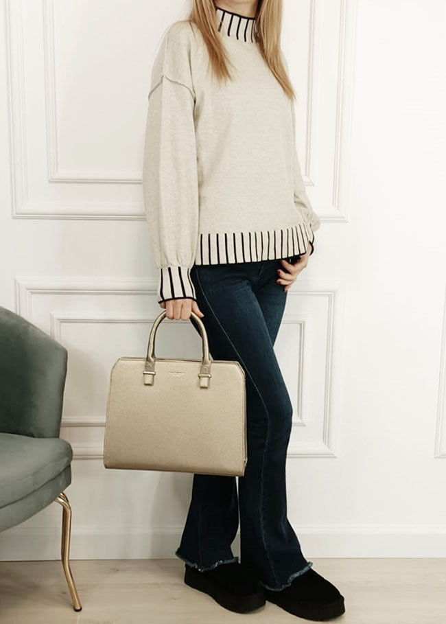 Aranyszín Flora&CO Paris táska H6998 13 [1]