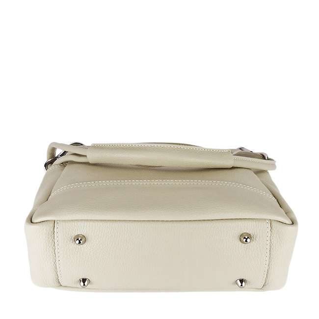 Bézs női bőrtáska 2047 123 [8]