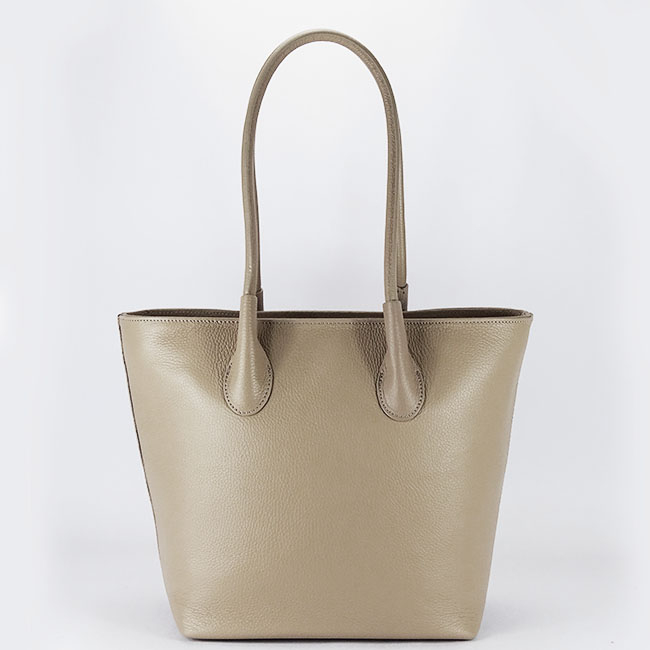 Geanta bej din piele naturala B-8966 123 [1]