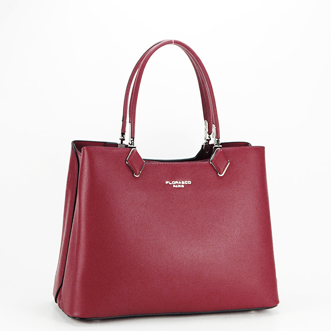 Geanta dama office casual B-F2582 11 Bordo Rosu bordo