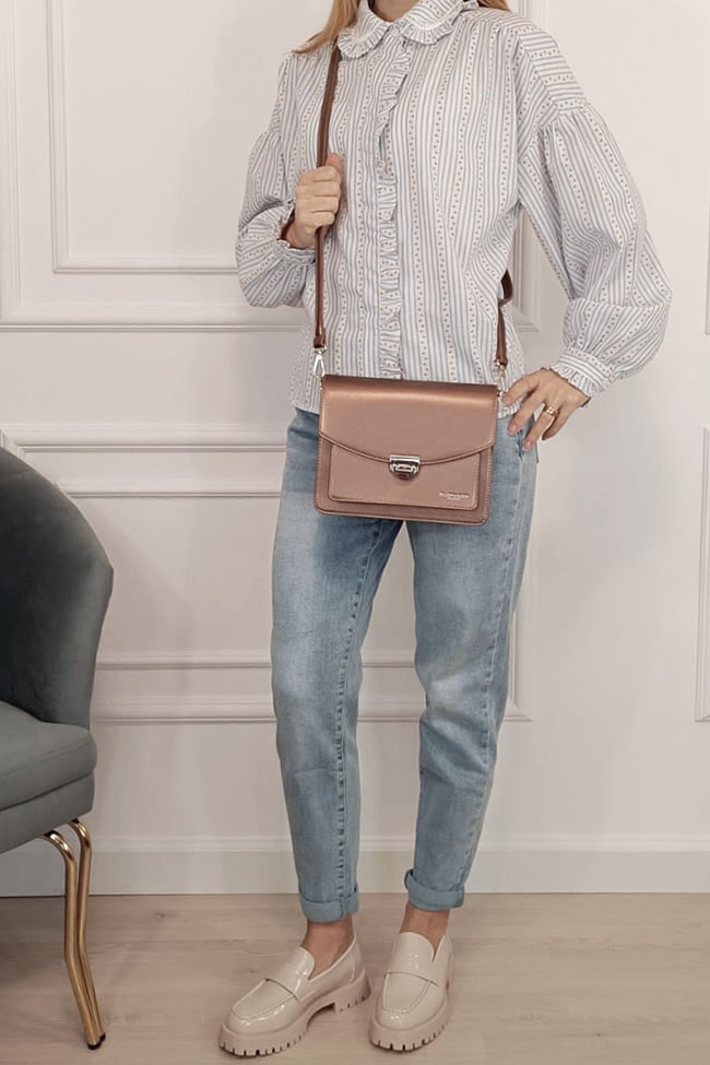 Geanta bronz medie Flora&CO Paris B-F8529 14 [1]