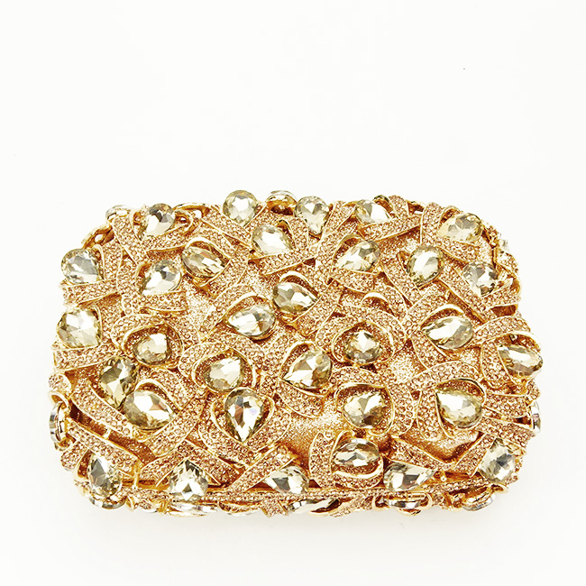 Geanta clutch de lux aurie B-ME-1129 06 Auriu