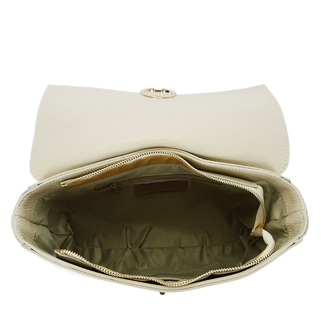 Geanta crem din piele naturala B-1684 132 [7]
