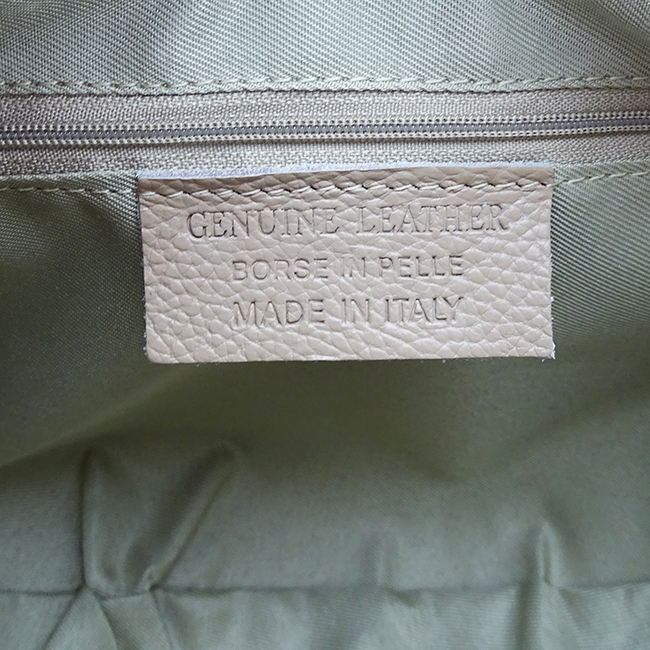 Geanta crem din piele naturala B-1684 132 [9]