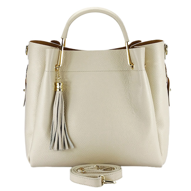 Krém valódi bőr táska 8993 123 [5]